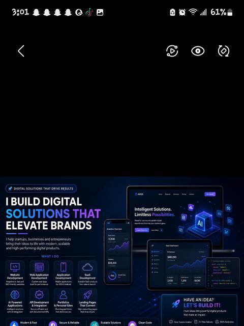 Mobile UI kit design